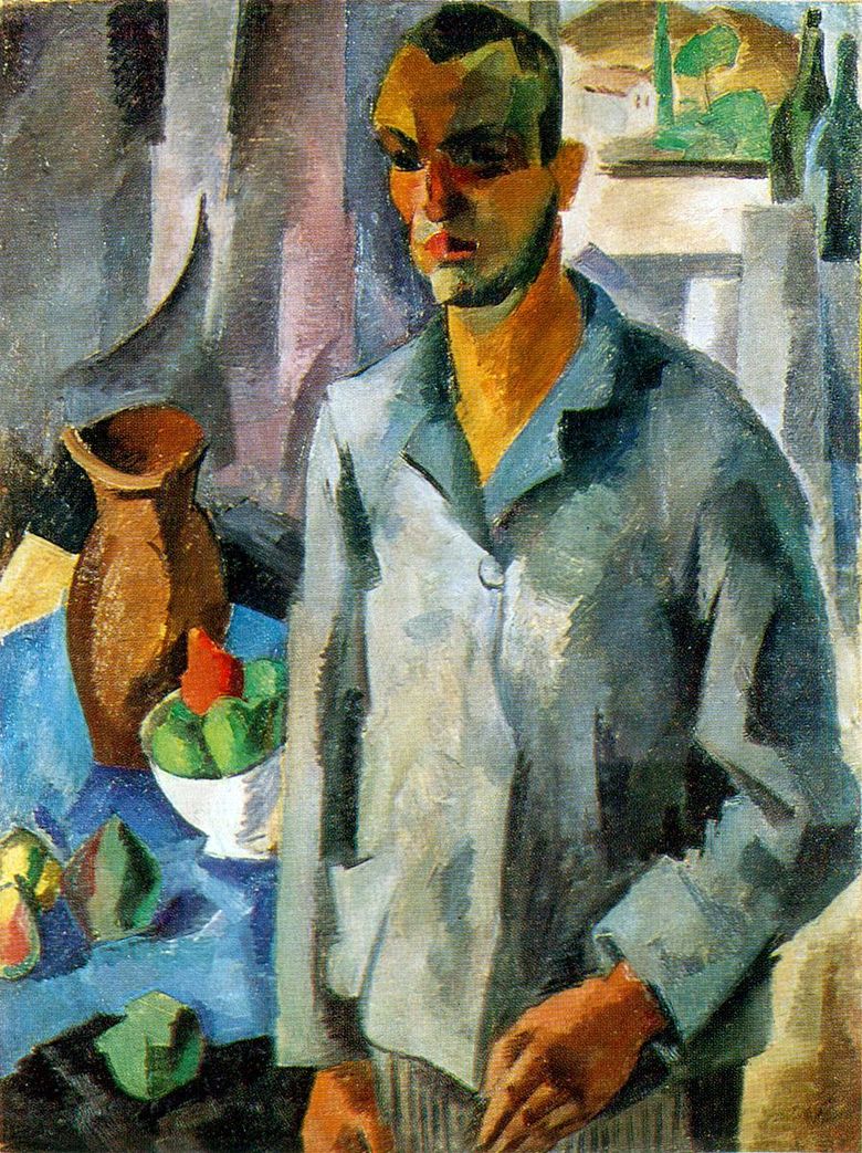 Autoportrait au fond de la fenêtre   Robert Falk