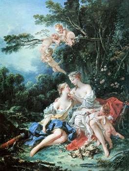 Jupiter et Callisto   François Boucher