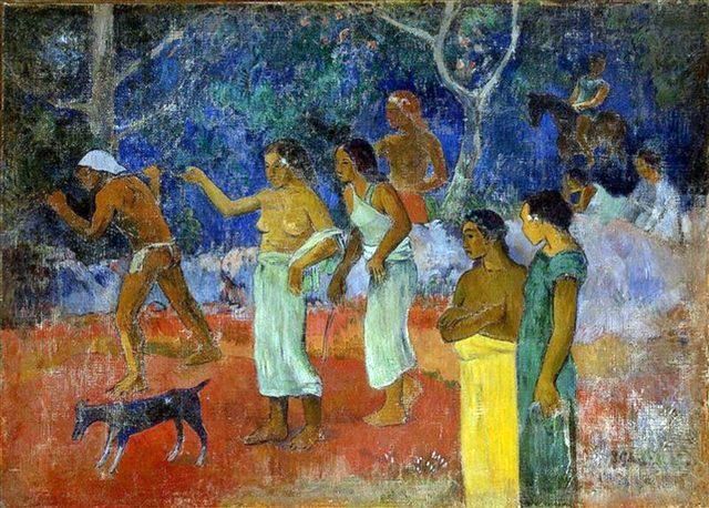 Scènes de la vie tahitienne   Paul Gauguin