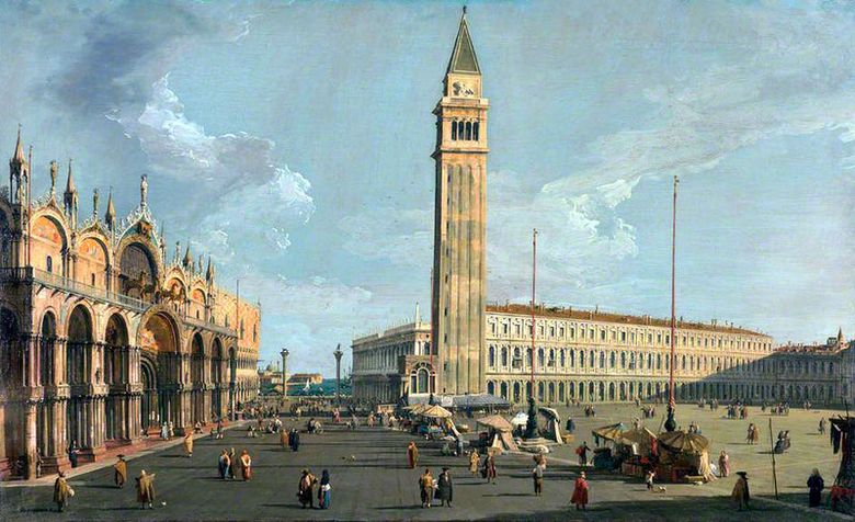 Vue de la cathédrale de San Marco   Antonio Canaletto