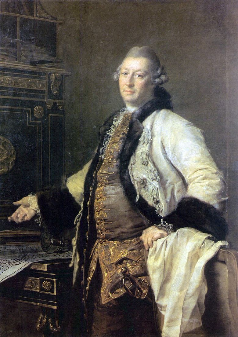 Portrait de larchitecte Alexander Filippovich Kokorinov   Dmitry Levitsky