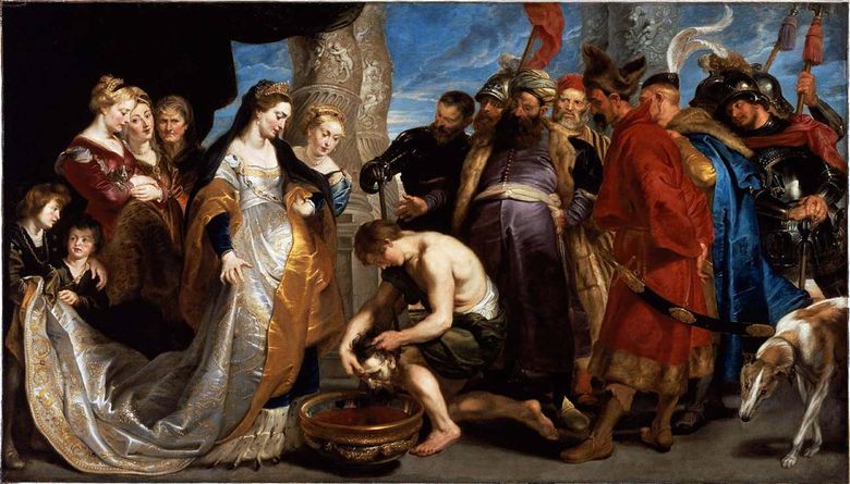 La reine Tomiris devant Cyrus   Peter Rubens