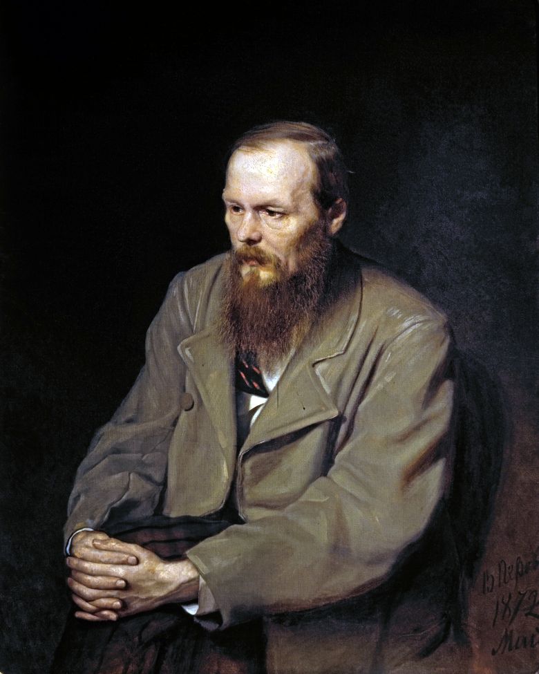 Portrait de Dostoïevski   Vasily Perov
