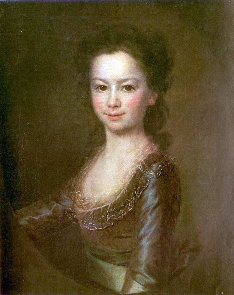 Portrait de Maria Vorontsova   Dmitry Levitsky