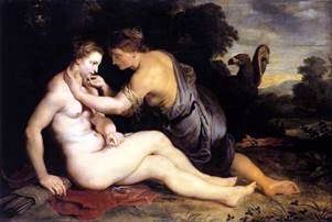 Jupiter et Callisto   Peter Rubens