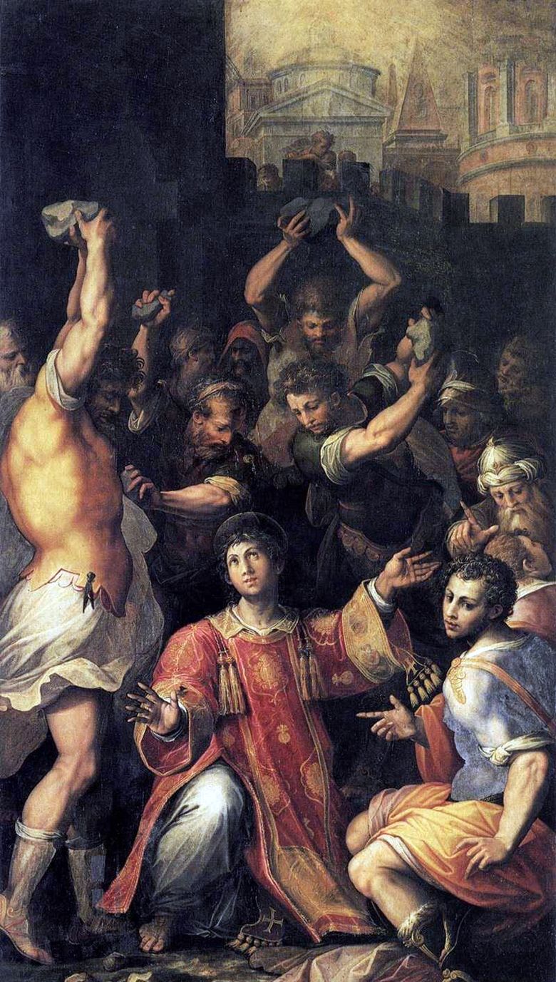 Le martyre de saint Étienne   Giorgio Vasari