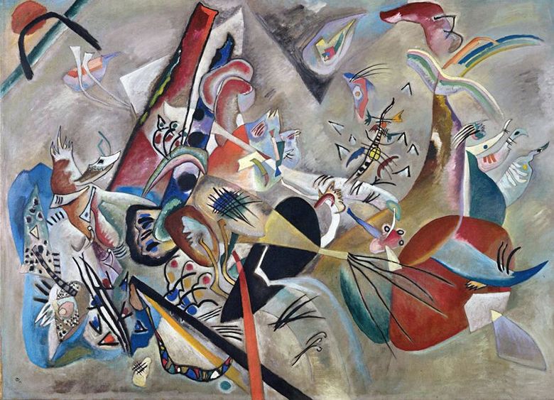 Dans le gris   Vasily Kandinsky
