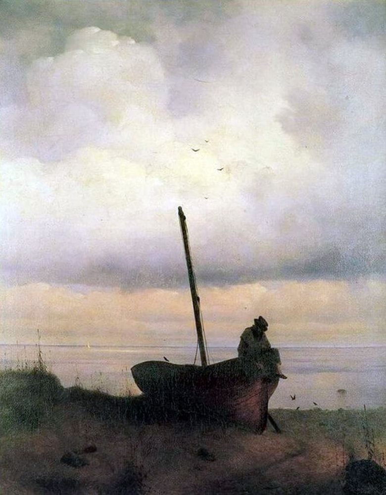 Vue sur la mer dans les environs de Saint Pétersbourg   Ivan Aivazovsky