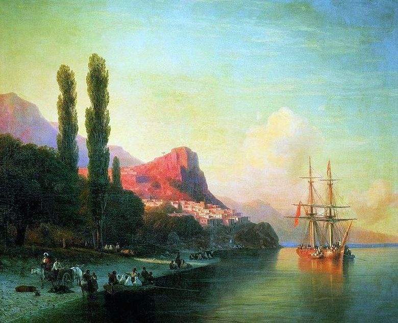 Vue de la corne dor   Ivan Aivazovsky