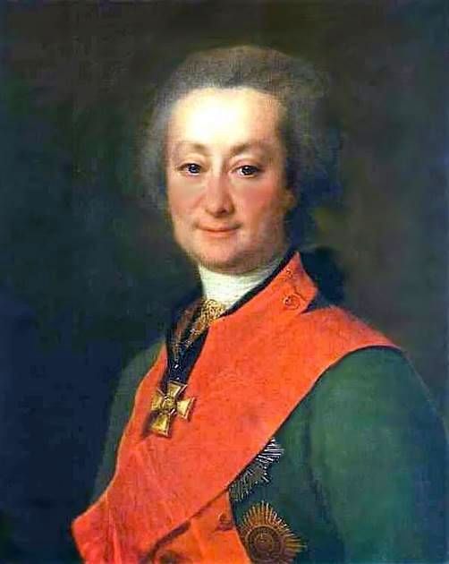 Portrait de F. G. Orlov   Dmitry Levitsky