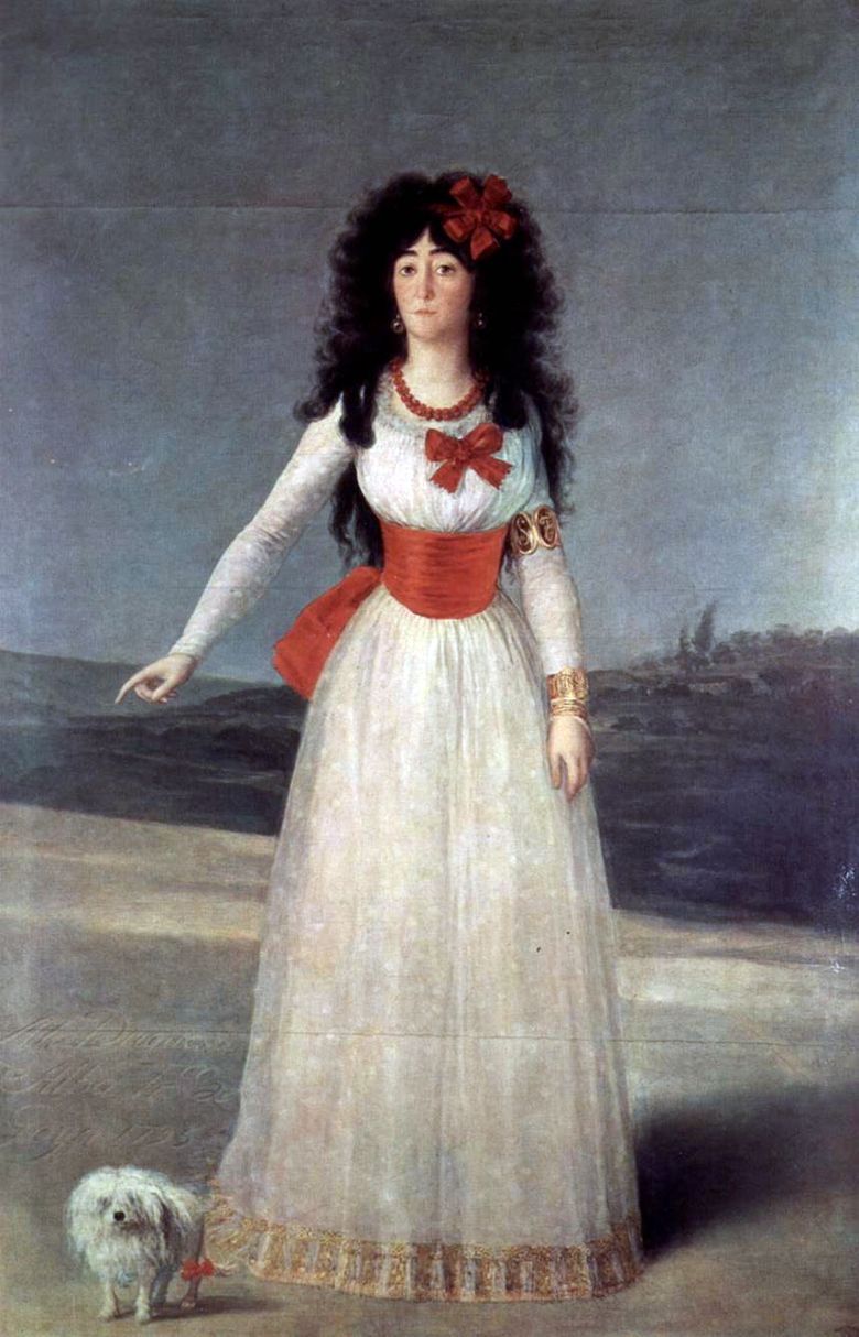 Cayetana Alba   Francisco de Goya