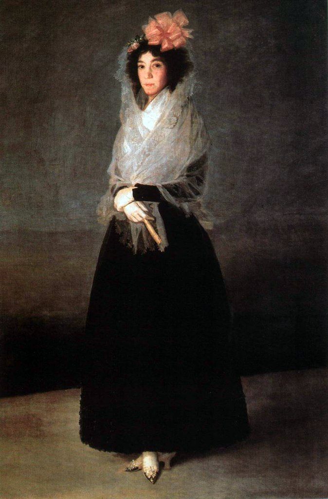 Portrait de la comtesse Carpio, marquise de la Solana   Francisco de Goya