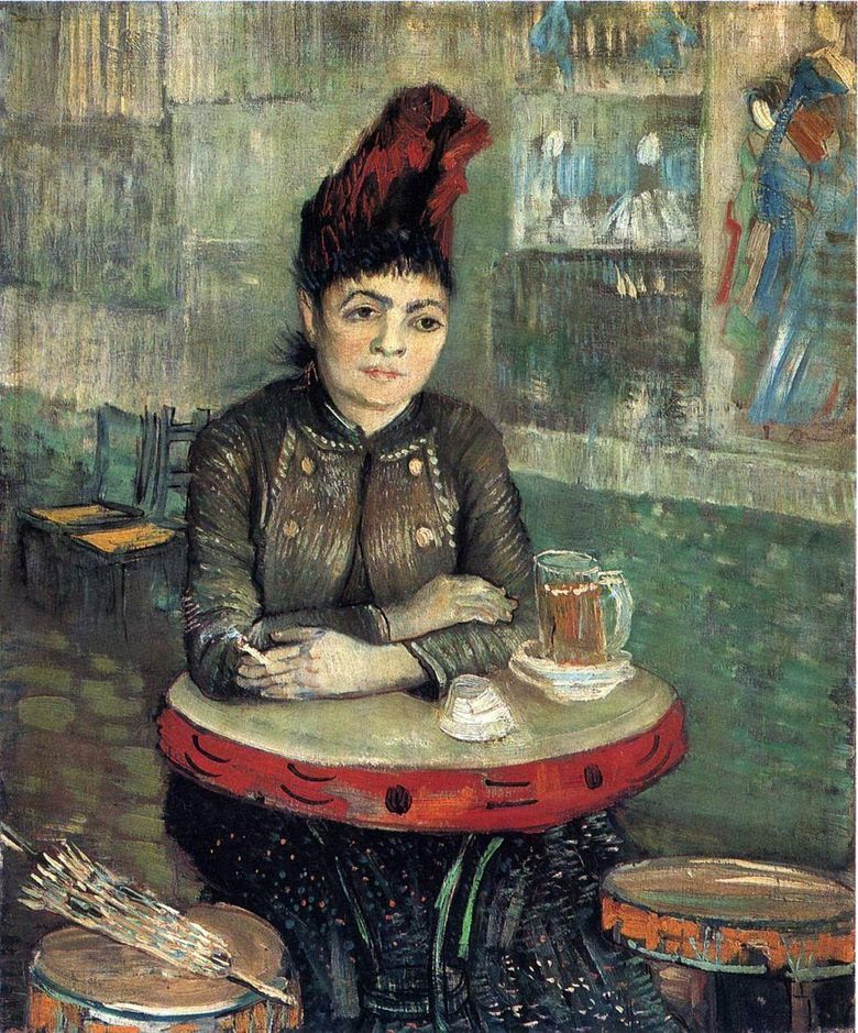 Agostina Segatori au Tambourine Cafe   Vincent Van Gogh
