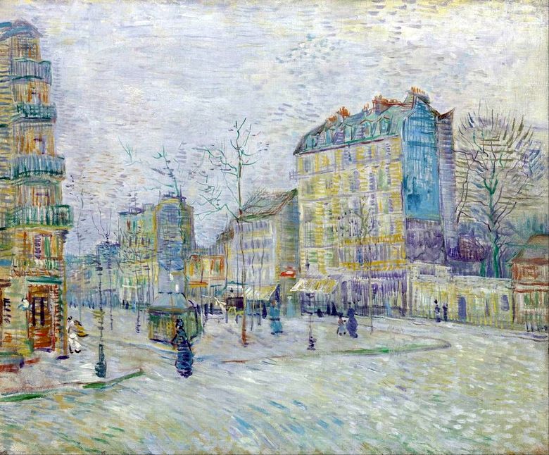 Boulevard Clichy   Vincent Van Gogh