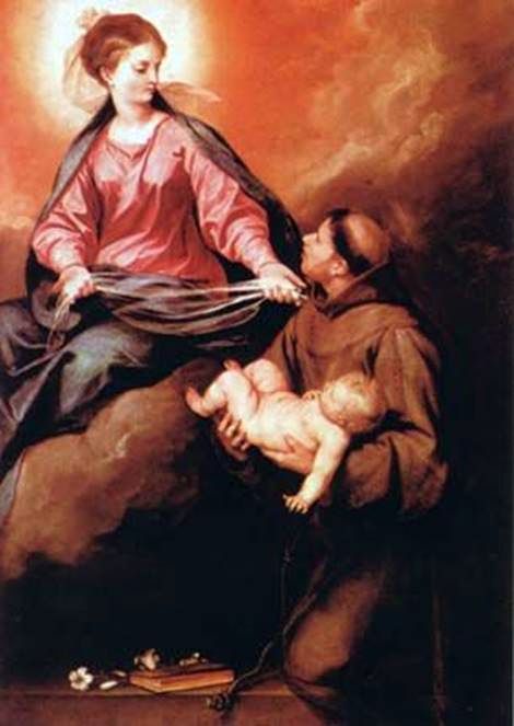 Vision de St. Antonio de Notre Dame avec le bébé   Alonso Cano