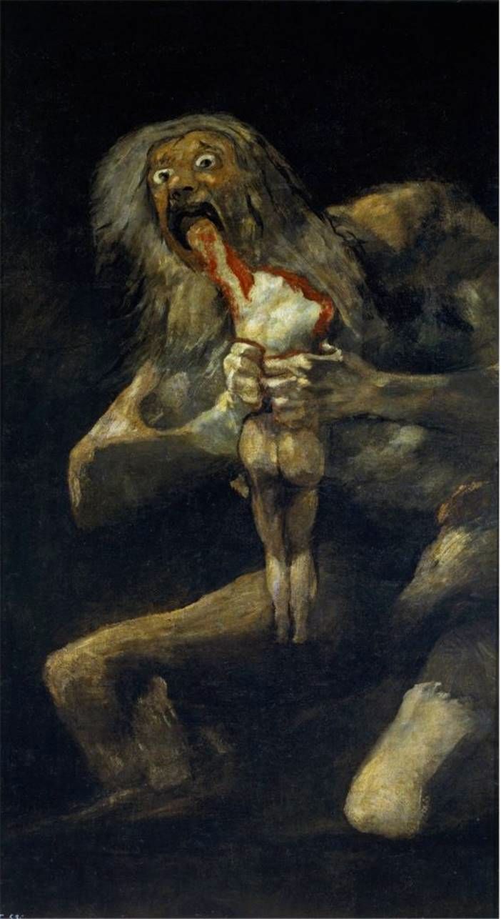 Saturne dévorant son fils   Francisco de Goya