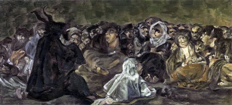 Sabbat des sorcières   Francisco de Goya