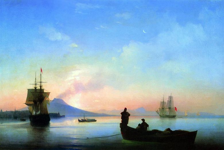 Golfe de Naples le matin   Ivan Aivazovsky