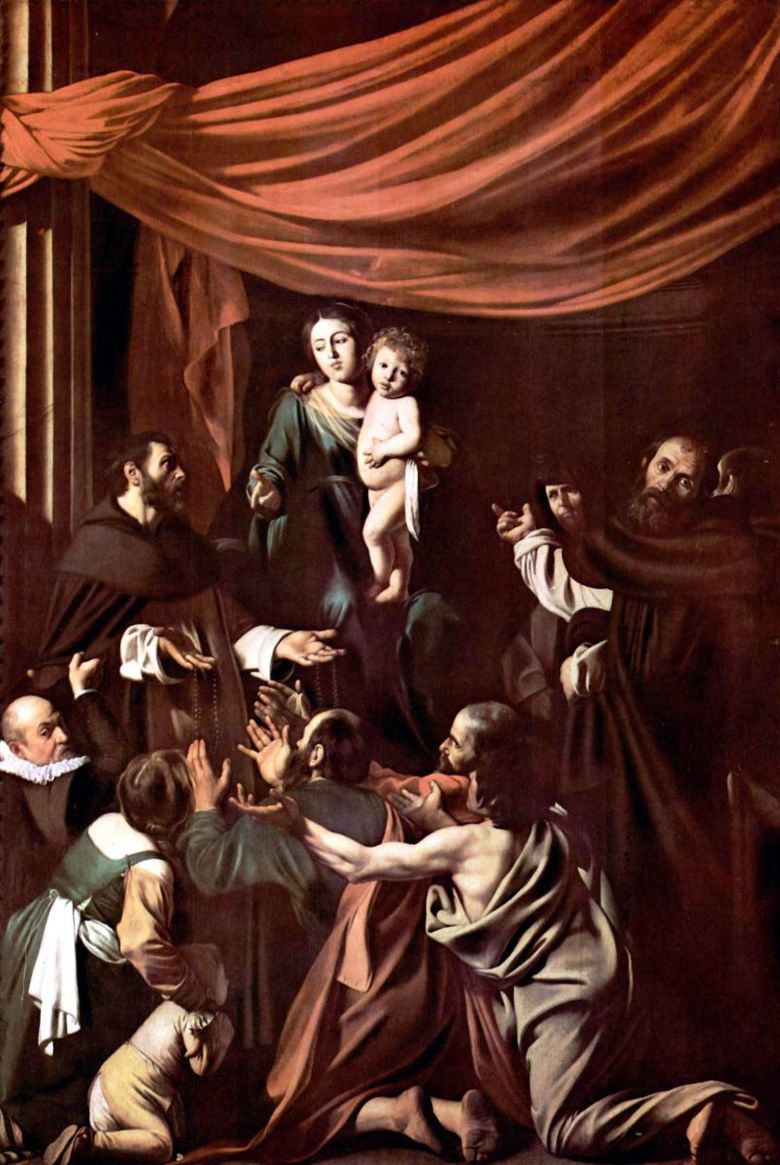 Madonna del Rosario   Michel Ange Merisi da Caravaggio