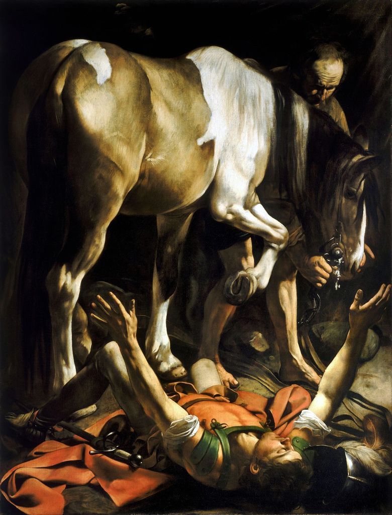 Conversion de Saul   Michelangelo Merisi da Caravaggio