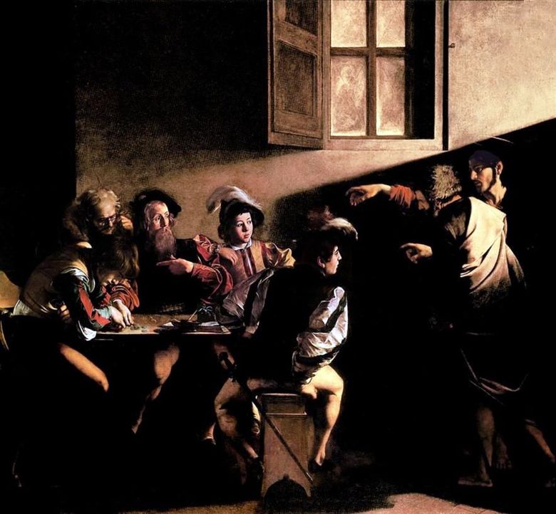 Lappel de lapôtre Matthieu   Michelangelo Merisi da Caravaggio