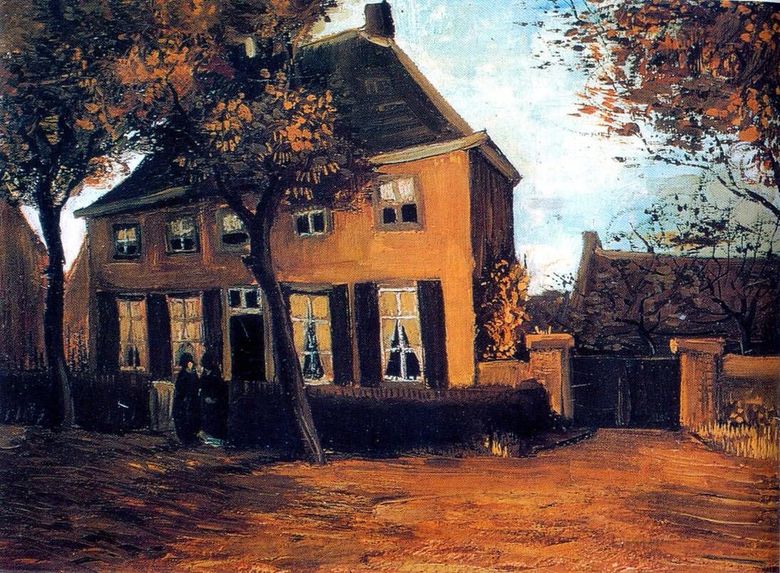 Maison paroissiale de Nuenen   Vincent Van Gogh