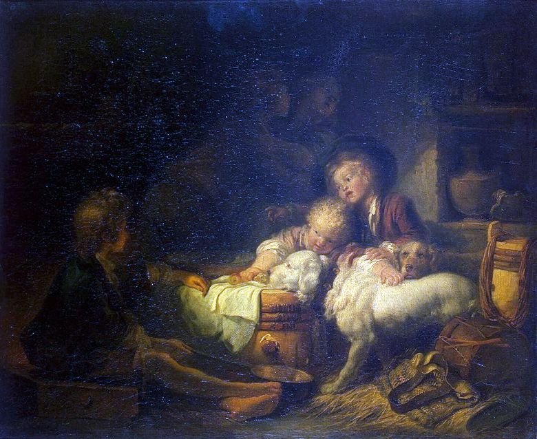 Enfants paysans   Jean Honore Fragonard