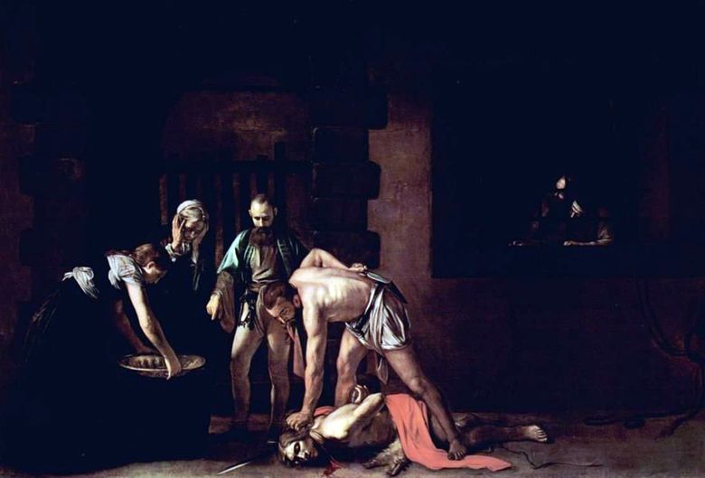 Décapitation de Jean le Baptiste   Michelangelo Merisi da Caravaggio