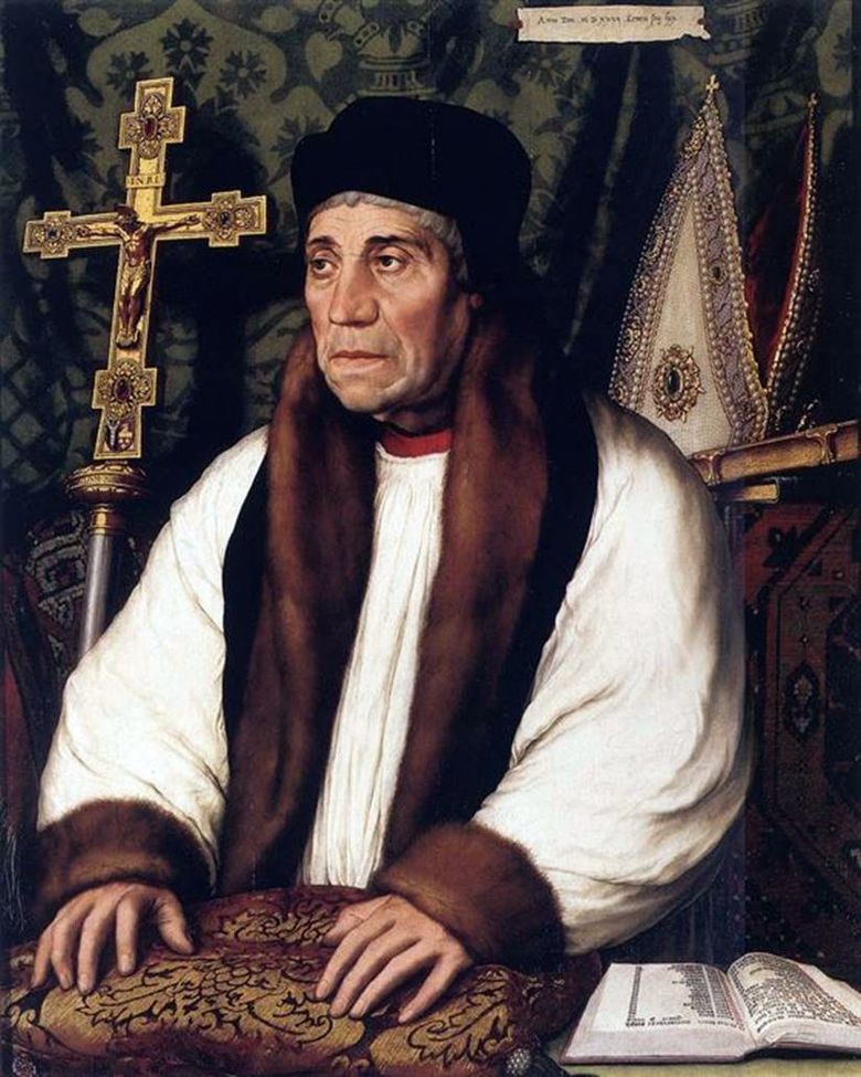Portrait de William Worham   Hans Holbein