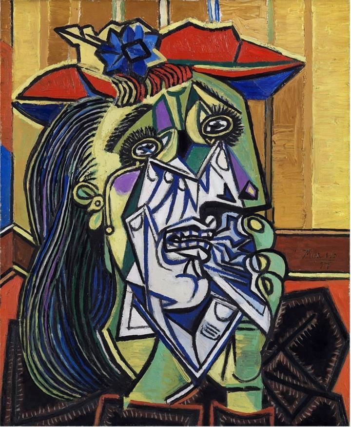 Femme qui pleure   Pablo Picasso