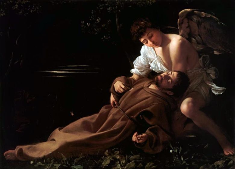 Extase de Saint François   Michel Ange Merisi da Caravaggio