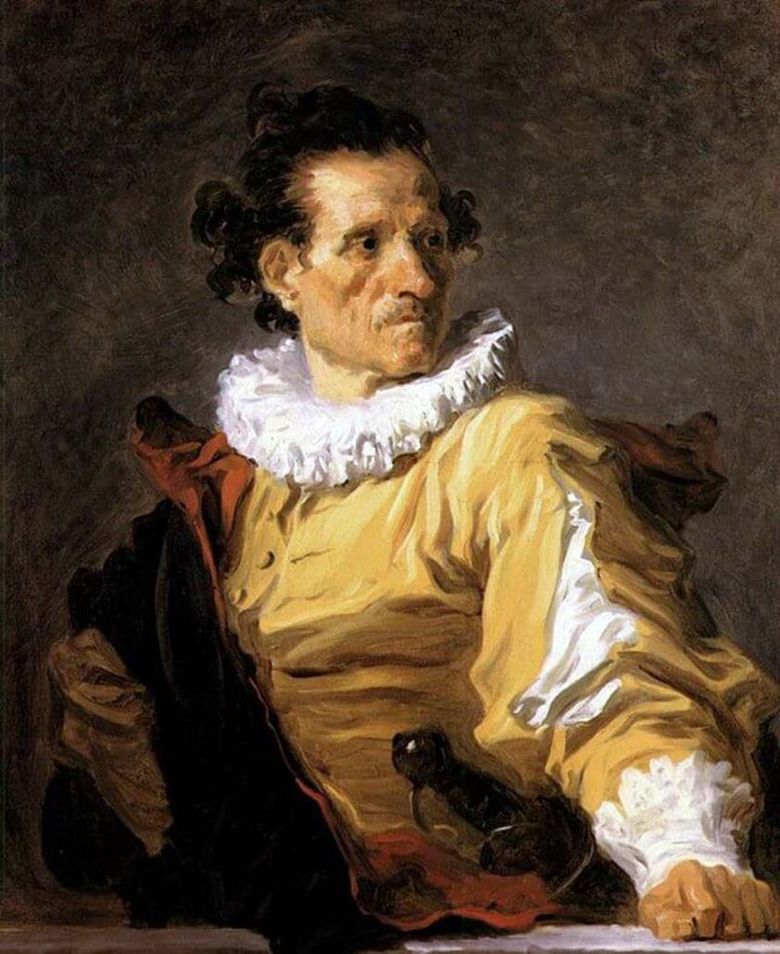 Portrait dun guerrier   Jean Honoré Fragonard