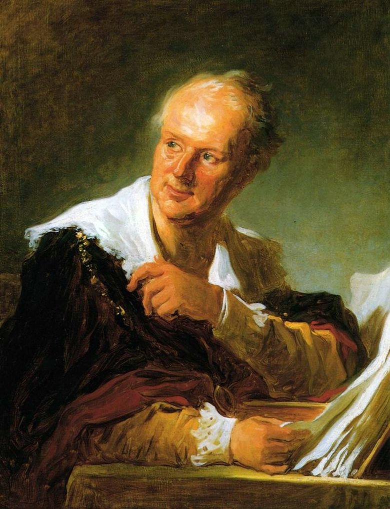 Portrait de Denis Didro   Jean Honoré Fragonard