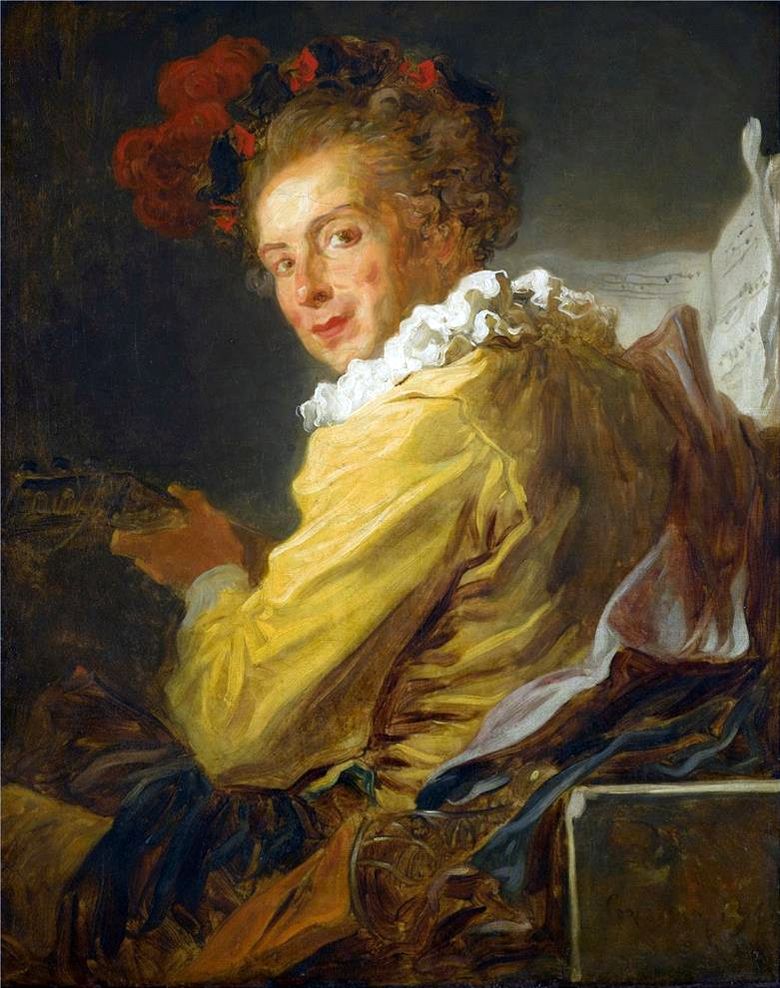 Portrait de Louis Richard de La Bretes   Jean Honoré Fragonard