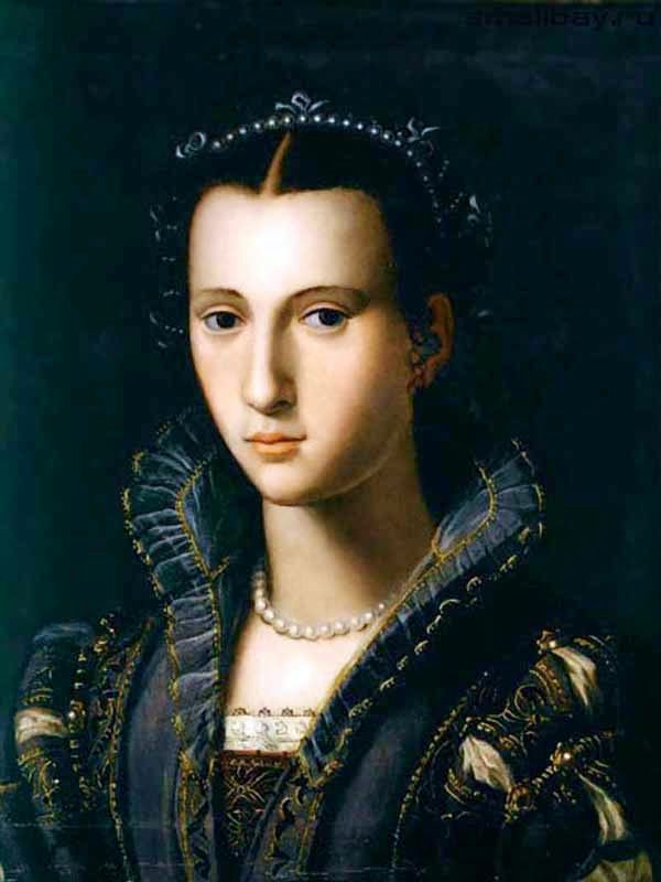 Portrait dune dame florentine   Alessandro Allory