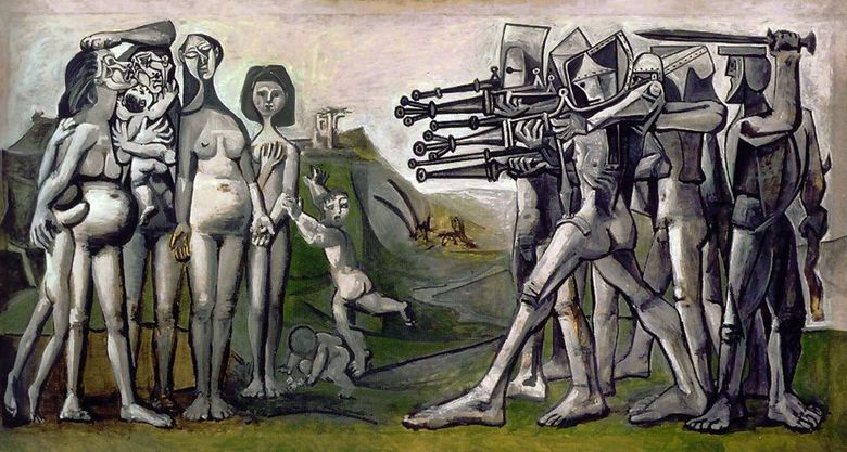 Le massacre en Corée   Pablo Picasso