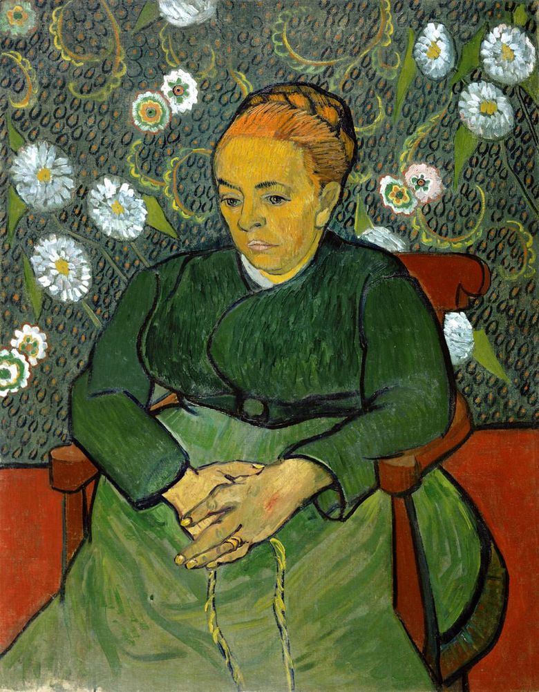 Berceuse (Augustine Roulin) IV   Vincent Van Gogh