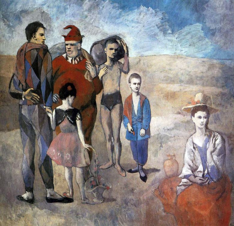 Famille de comédiens   Pablo Picasso