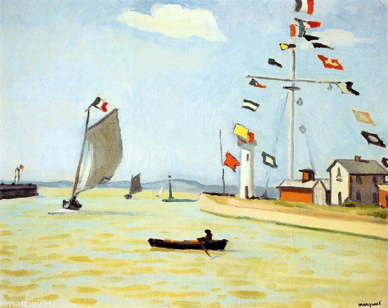 Port dHonfleur   Albert Marche