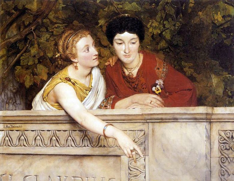 Femmes gallo romaines   Lawrence Alma Tadema