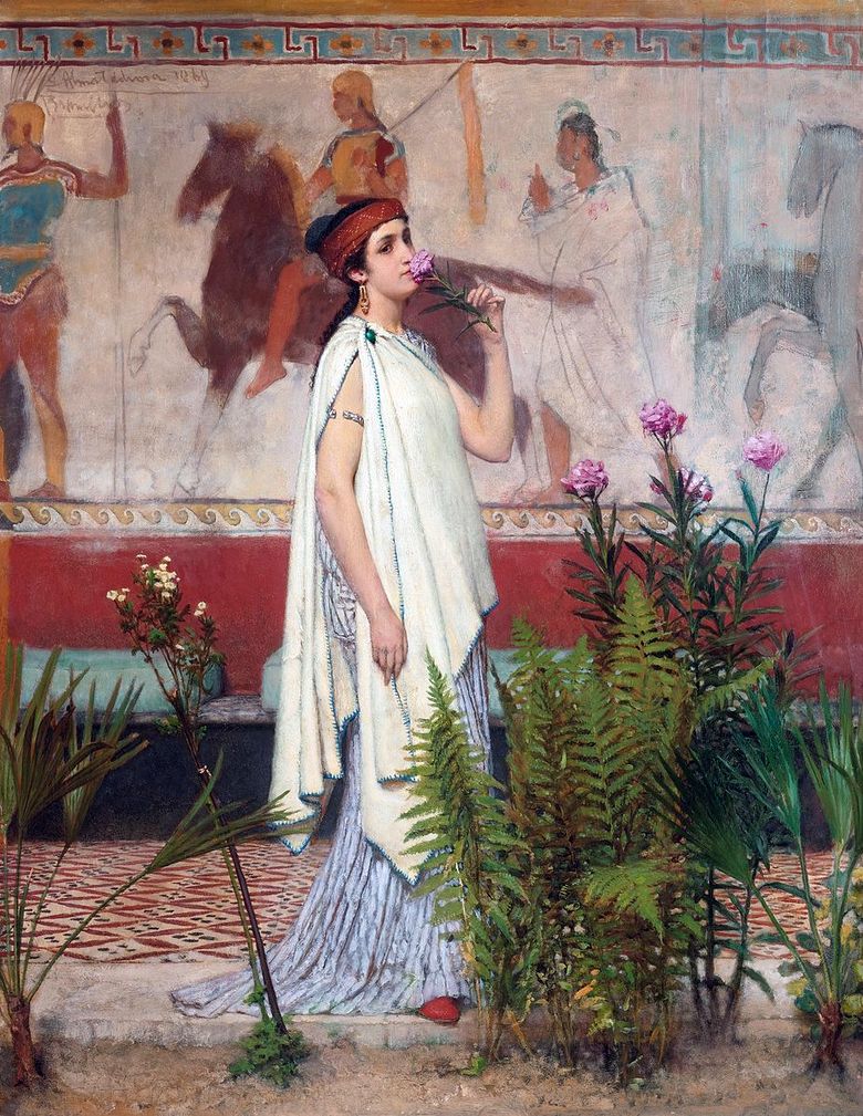 Femme grecque   Lawrence Alma Tadema