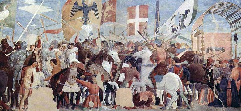 La bataille dHercule avec Khozroi   Piero della Francesca