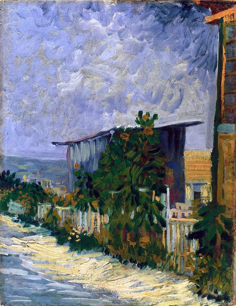 Montmartre, route aux tournesols   Vincent van Gogh