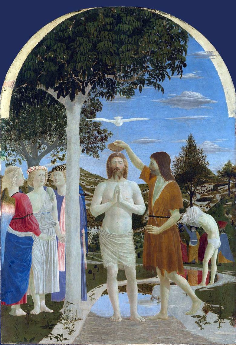 Baptême du Christ   Piero della Francesca