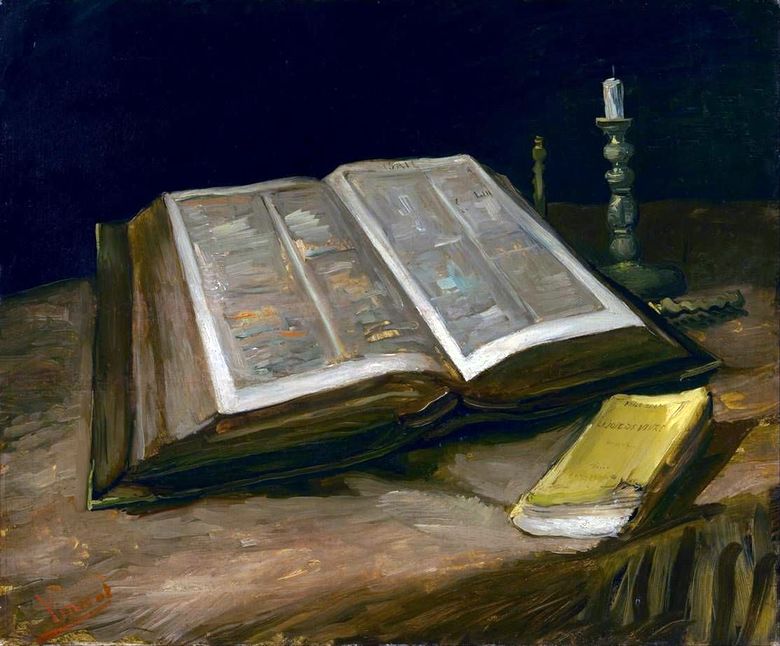 Nature morte de la Bible   Vincent Van Gogh