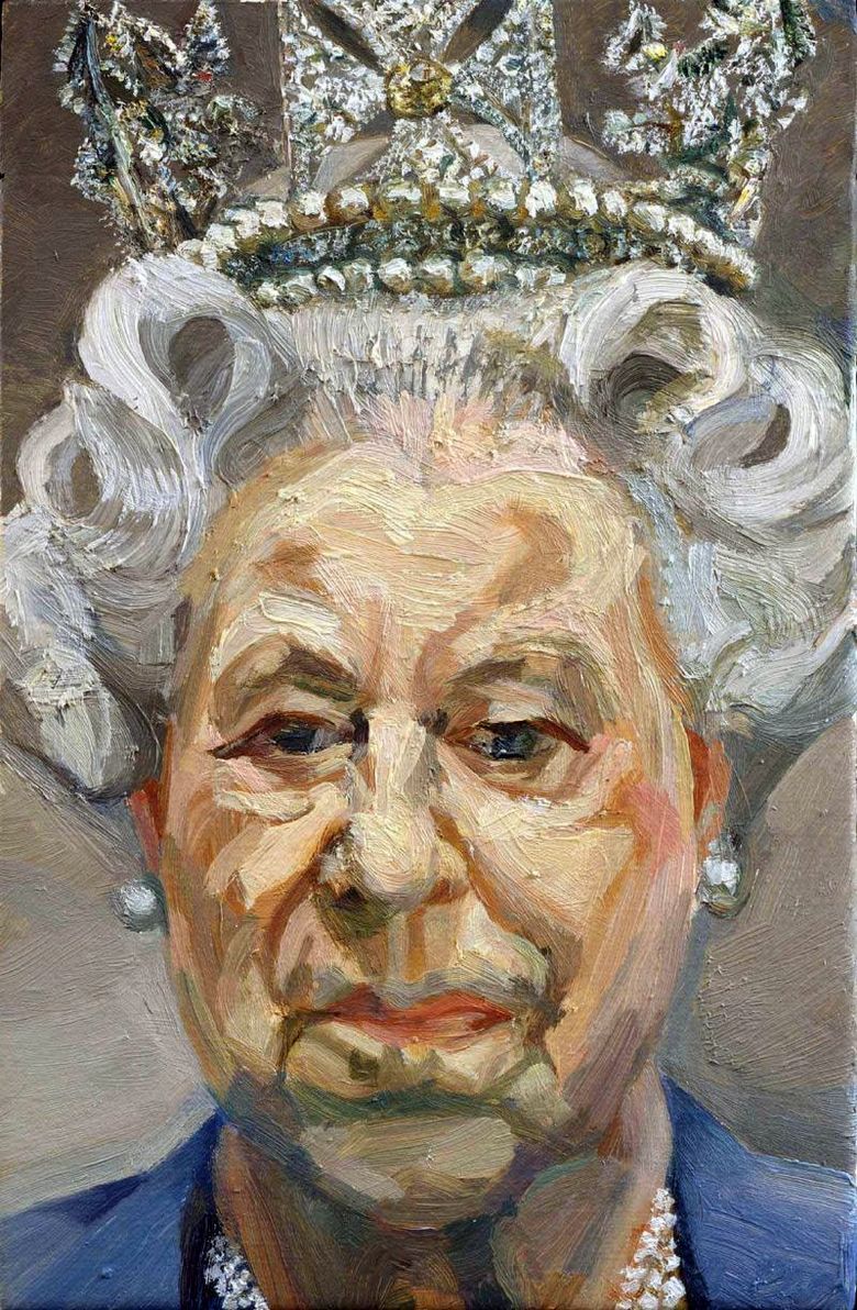 Reine Elizabeth II   Lucian Freud