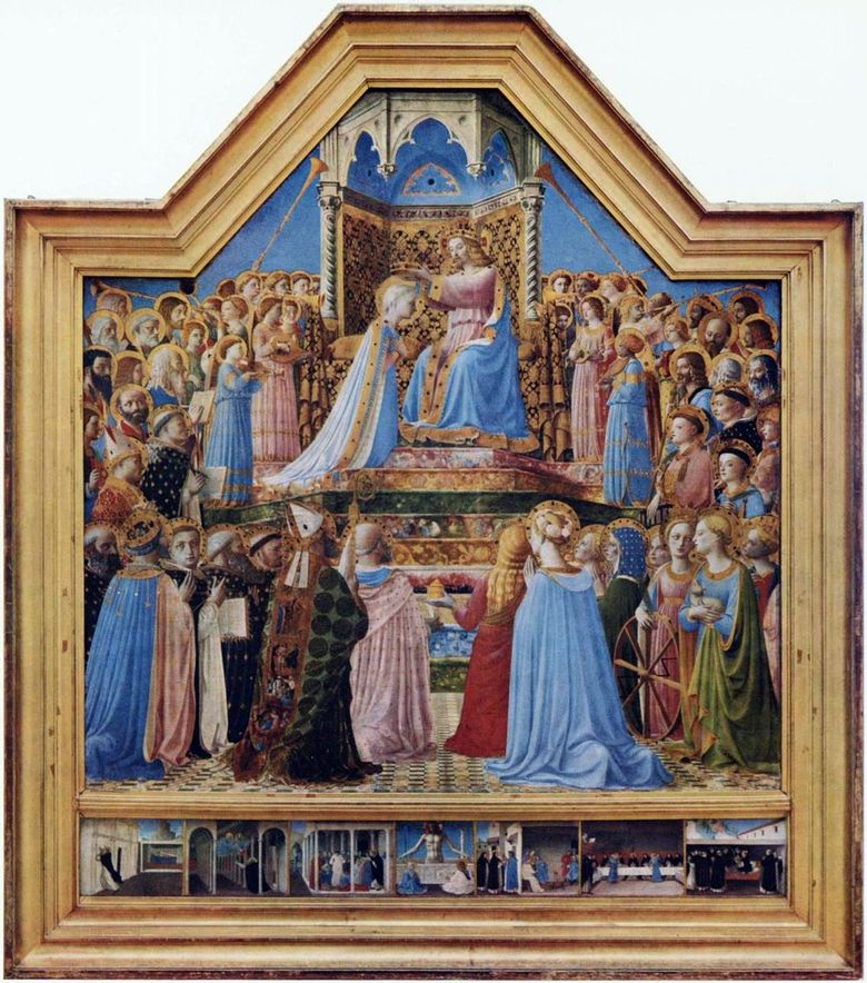 Le couronnement de la Vierge Marie   Fra Beato Angelico