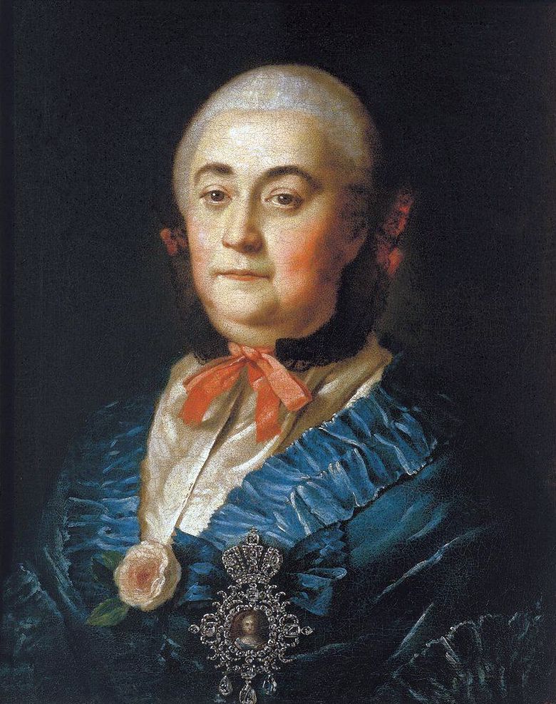 Portrait de la Dame dÉtat Anastasia Mikhailovna Izmailova   Alexey Antropov