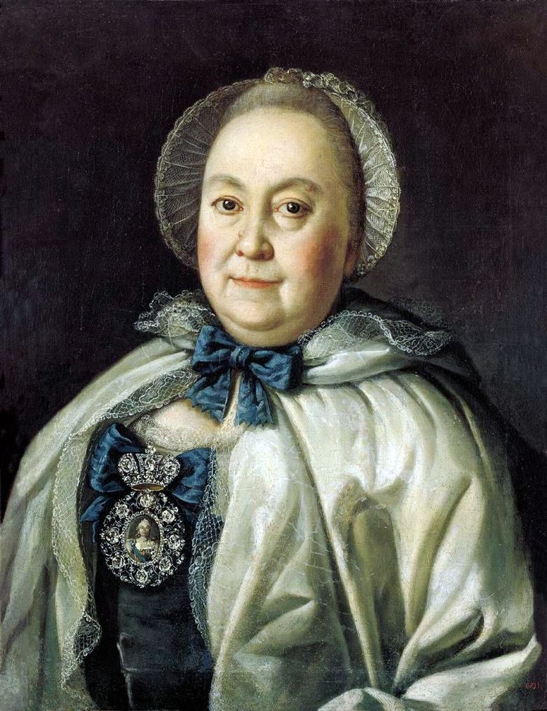 Portrait de la Dame dÉtat Maria Andreyevna Rumyantseva   Alexey Antropov