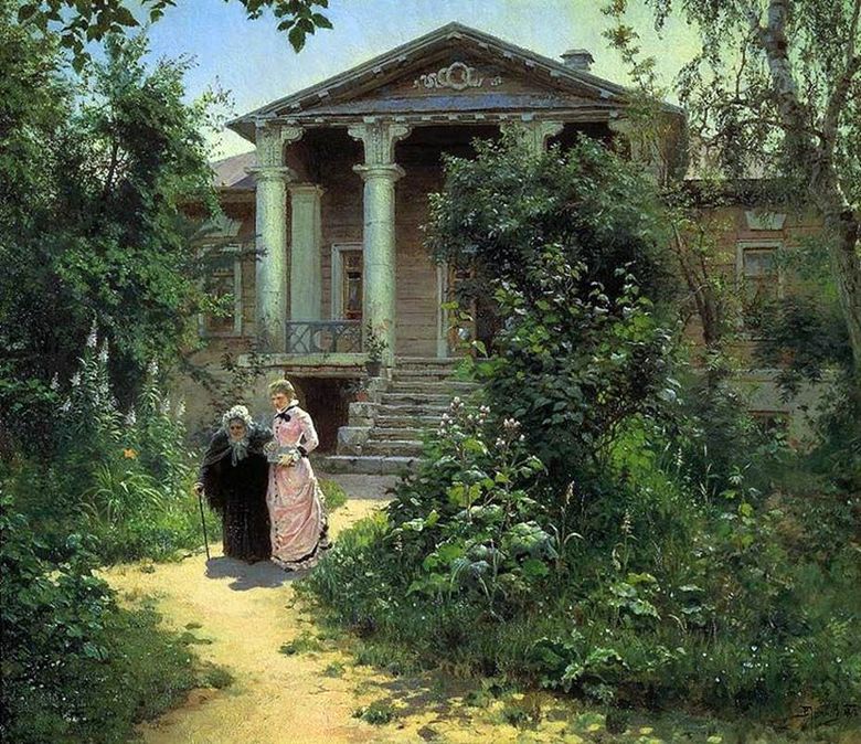 Jardin de grand mère   Vasily Polenov